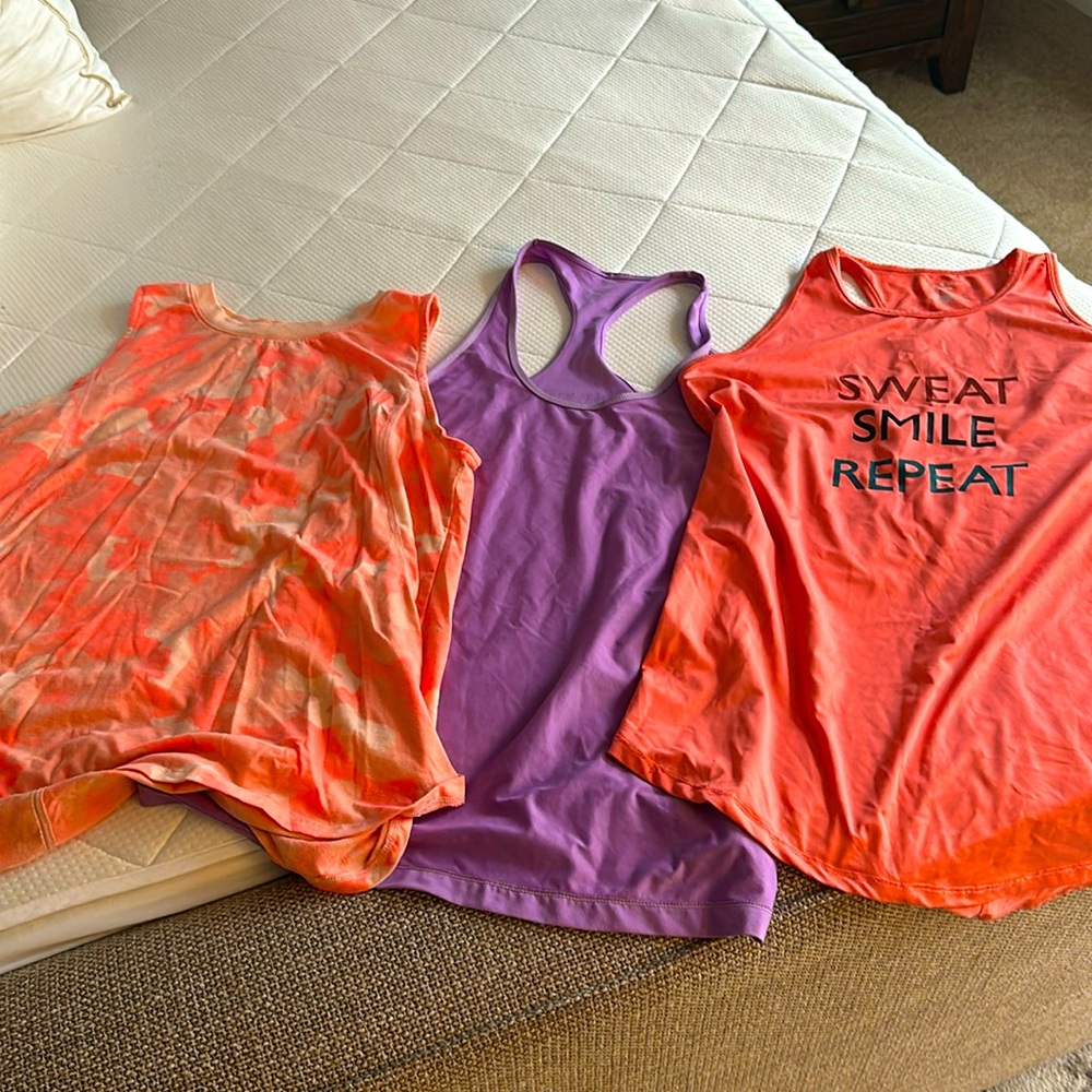 Workout Racer Tank Tops (3)